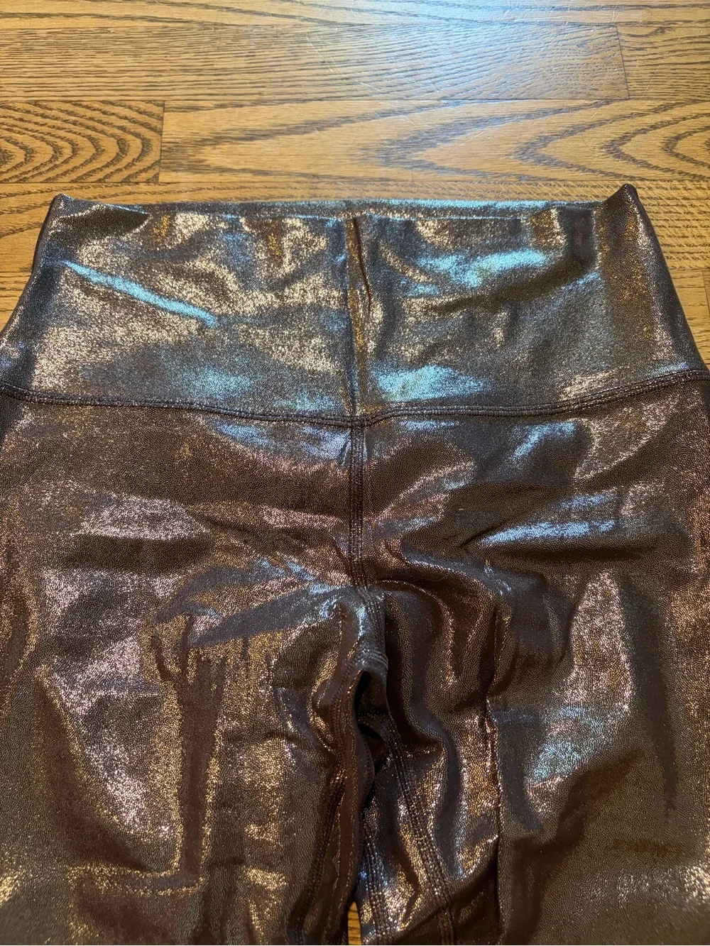 Lululemon Align High Rise Crop 21” Radiate Foil French Press